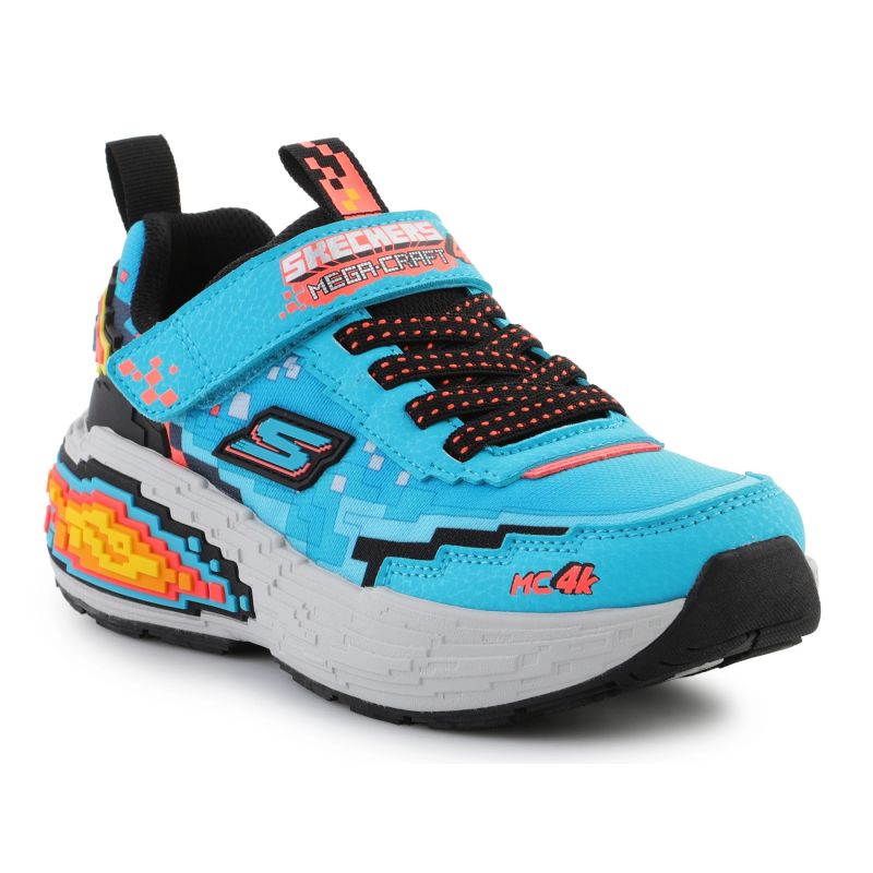 Skechers Mega-Craft 4K Jr shoes 402160L-TQBK Footwear/Lifestyle/Skechers Skechers