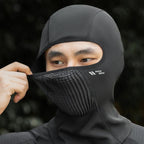 Rockbros LF25699 Fleece Bicycle Balaclava - Black Rockbros