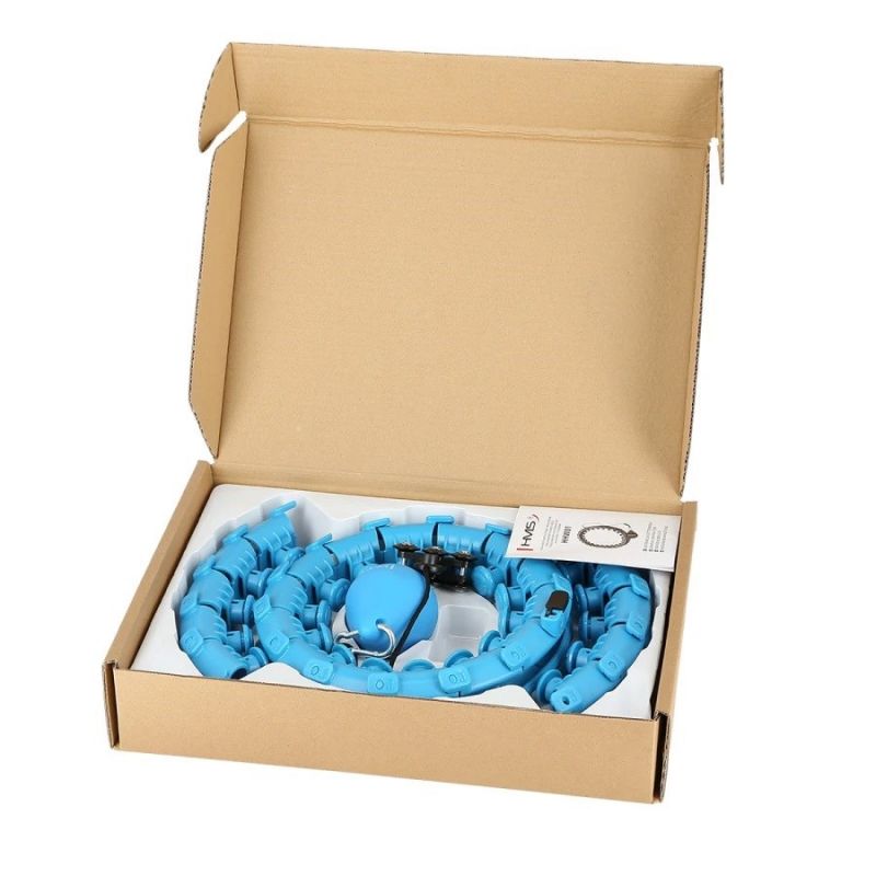 HMS HHW01 hula hoop with studs and weight, blue In preparation Your Sports Performance