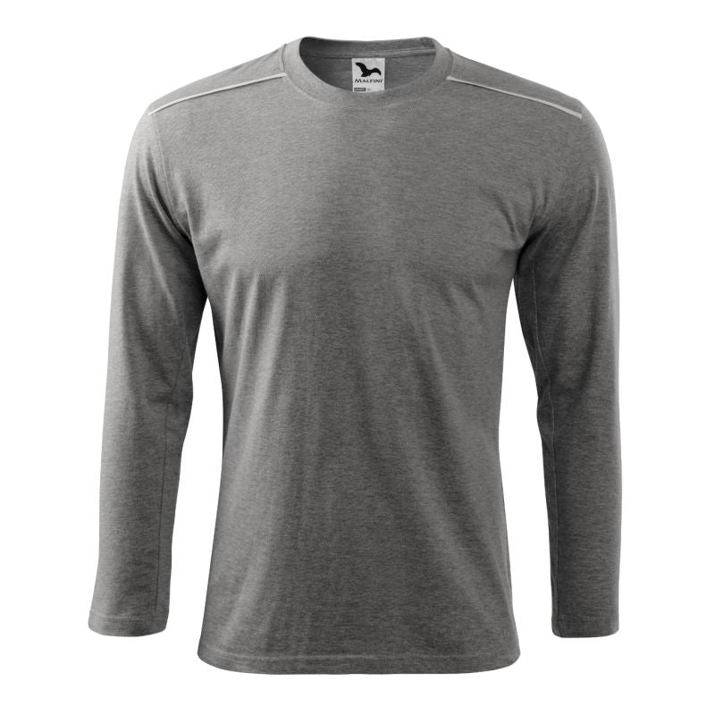 T-shirt Mafini Long Sleeve M MLI-11212 dark gray melange Clothing/Lifestyle/T-shirts/Malfini Your Sports Performance