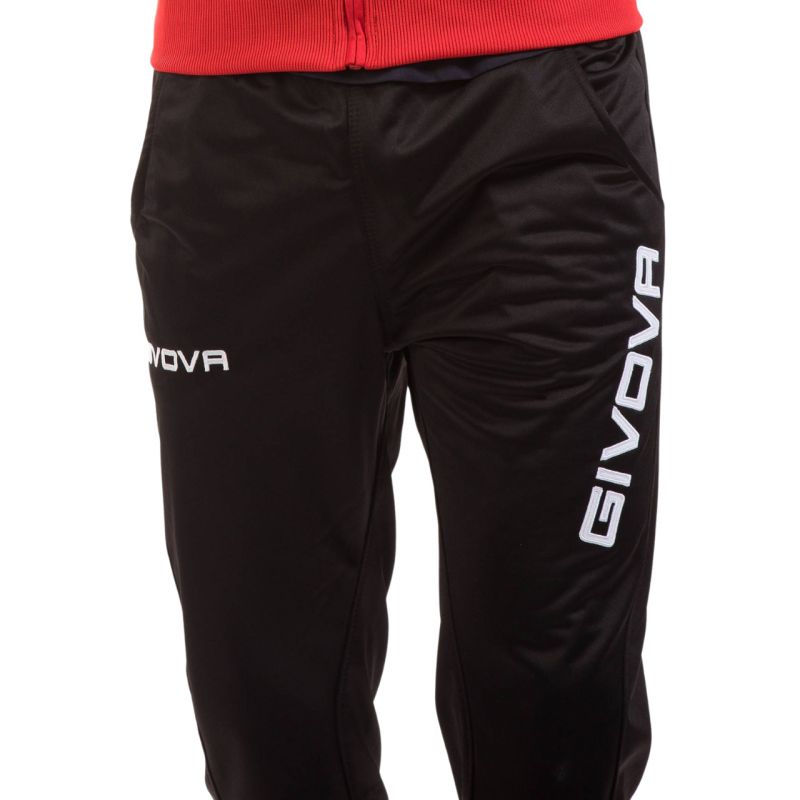 Tracksuit Givova Tuta Visa TR018 1210 red/black Clothing/Football/Mężczyźni/Joma Givova