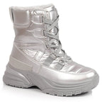 Potocki W WOL117B metallic lace-up snow boots Footwear/Outdoor/Potocki Your Sports Performance