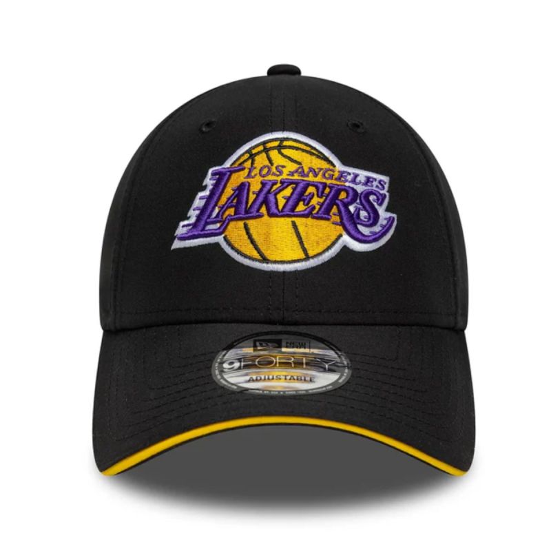 New Era 9FORTY NBA LA Los Angeles Lakers Microfibre Black Cap - 60771855 New Era
