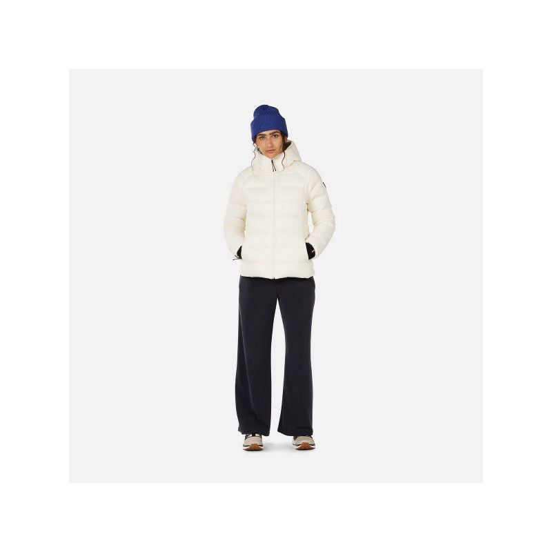 ROSSIGNOL W ARETU DOWN JKT women's ski jacket white