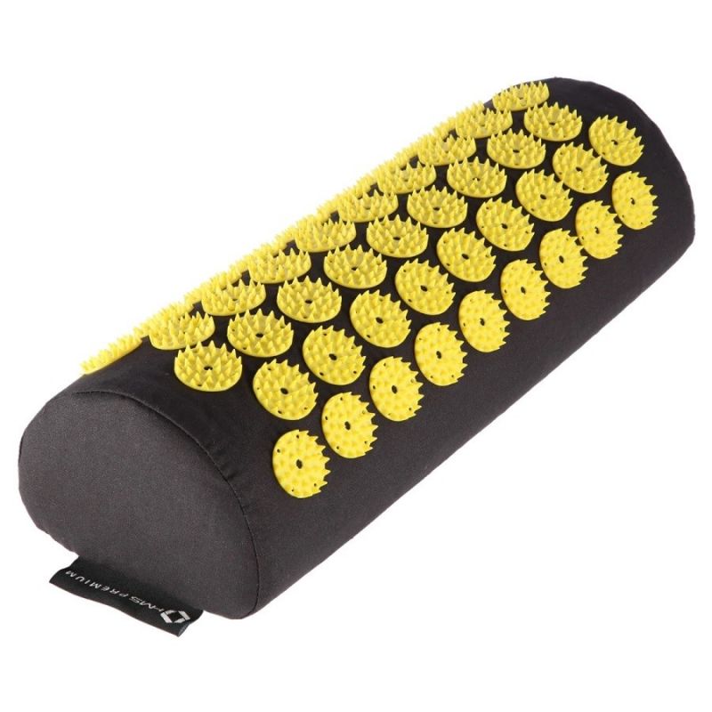 HMS AKM04 Premium Acupressure Mat, Black, Set with Pillow In preparation Your Sports Performance