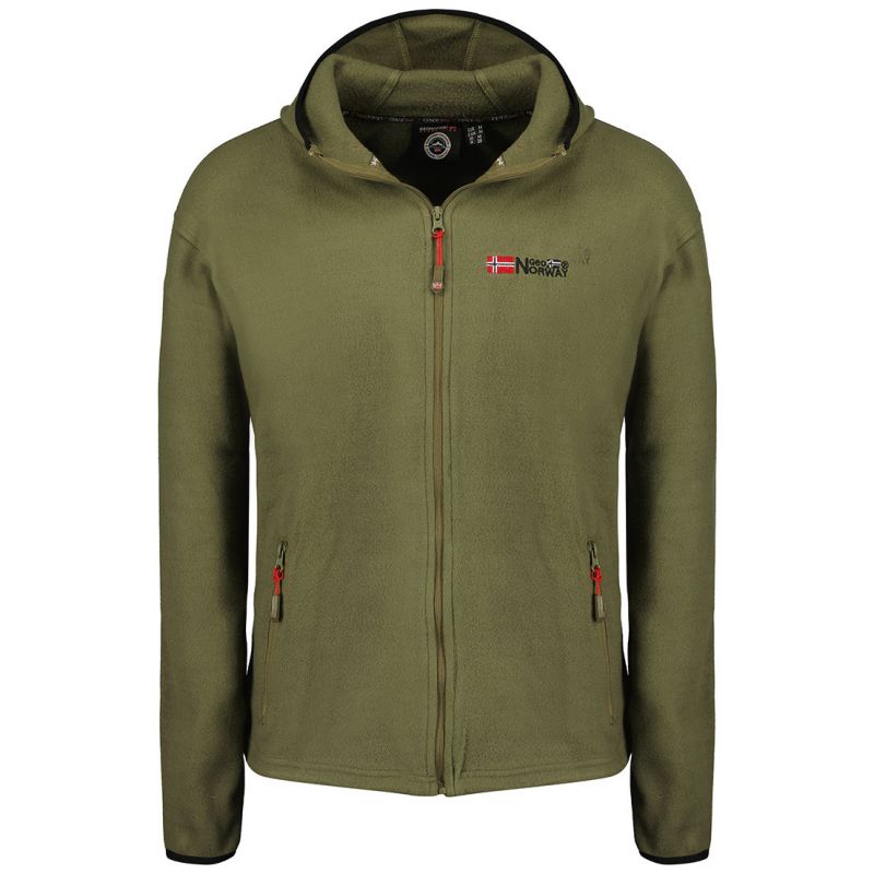 Geographical Norway Unicia EO MEN 235 men's fleece sweatshirt (WW4510H/GNO-KAKI) In preparation Your Sports Performance