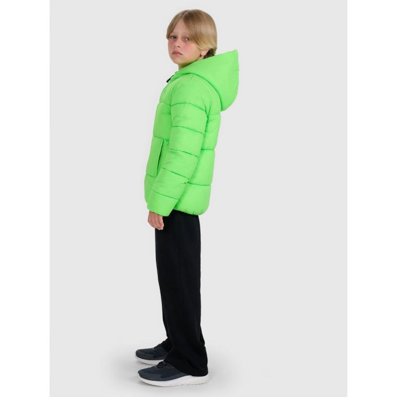 Boy's down jacket with synthetic filling 4F 4FJRAW25TDJAM0809-45N 4f