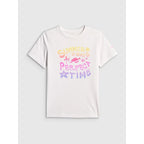 Girls' cotton T-shirt 4F 4FJRSS26TTSHF3913-10S