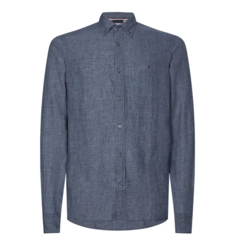 Tommy Hilfiger Pigment Dyed Linen shirt M MW0MW23147 Clothing/Lifestyle/T-shirts/Tommy Hilfiger Tommy Hilfiger