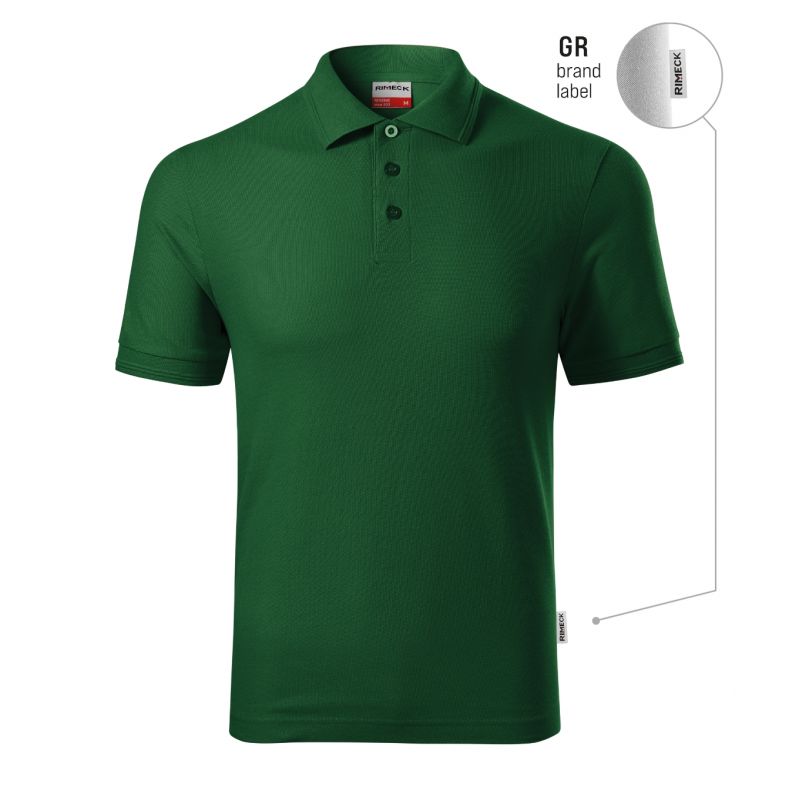 Reserve Men's Polo Shirt (Bottle Green (Brand Label)) In preparation Your Sports Performance