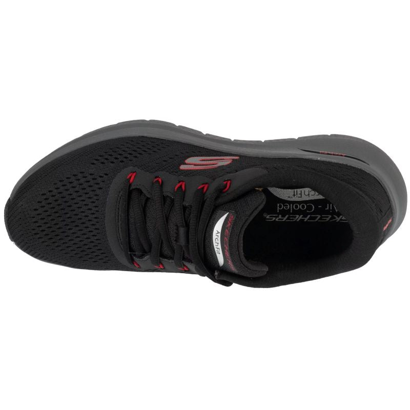 Skechers Arch Fit 2.0 232700-BKRD Black 41.5 In preparation Your Sports Performance