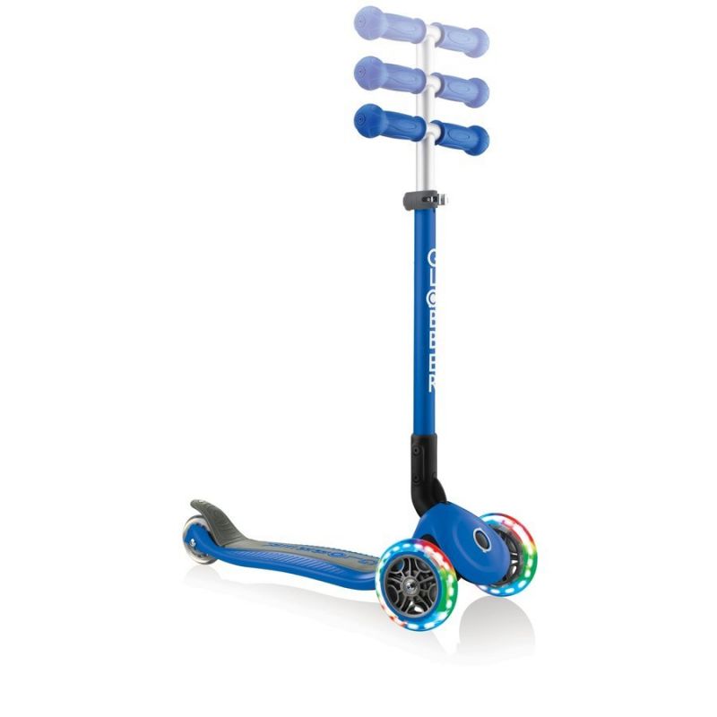 Scooter 3 wheels Globber Primo Foldable Lights 432-100-2 HS-TNK-000013800 Accessories/Skating/Hulajnogi Your Sports Performance