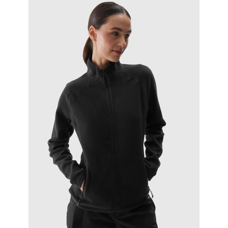 Polartec regular women's stand-up collar fleece 4F 4FWAW24TFLEF272-20S *Kategoria tymczasowa Your Sports Performance