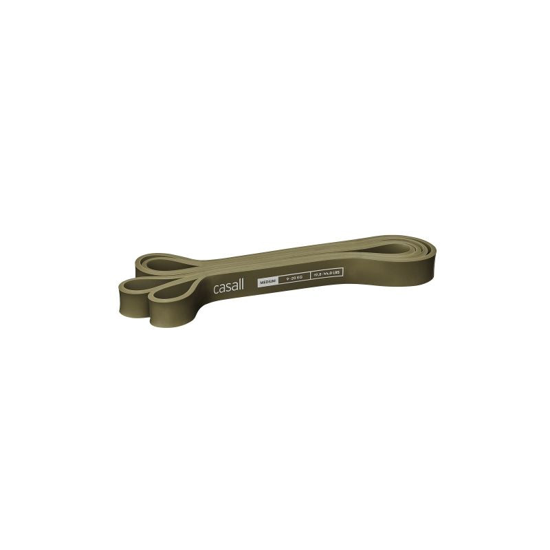 CASALL Long rubber band exercise band medium green Import z PMSport Your Sports Performance