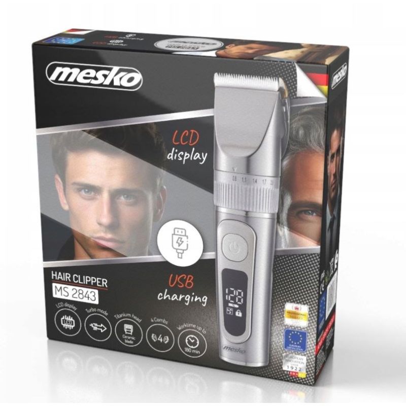 MESKO MS 2843 USB hair clipper AGD - Produkty/Maszynki do strzyżenia Your Sports Performance