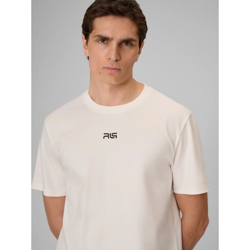 Men's Regular-Fit Plain T-Shirt 4F | Robert Lewandowski RL9KSS26TTSHM3937-11S