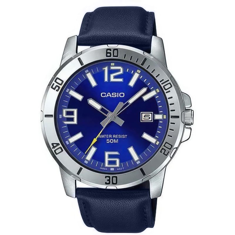 Men's Watch CASIO MTP-VD01L-2BVUDF + BOX In preparation Your Sports Performance