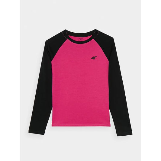 Longsleeve regular plain girls 4F Junior 4FJWAW24TLONF291-55S *Kategoria tymczasowa Your Sports Performance