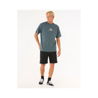RIP CURL Pill Icon Tee Turquoise