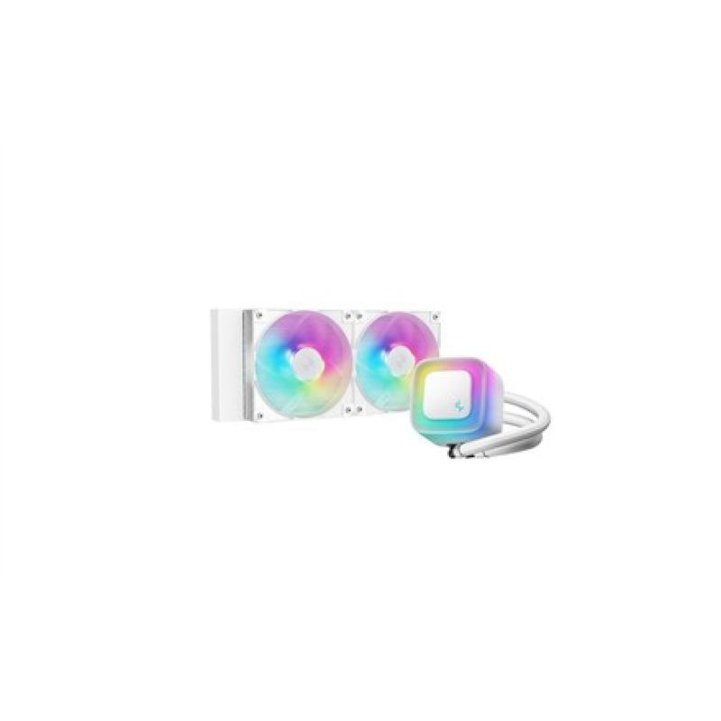 DeepCool LE240 WH V2 Processor All-in-one Liquid Cooler 12 cm White 1 pc. Chłodzenie/Chłodzenie - zestawy chłodzenia wodnego Your Sports Performance