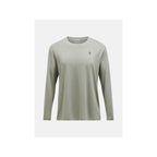 Peak Performance M Delta Ls Tee Green Peak Performance