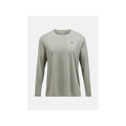 Peak Performance M Delta Ls Tee Green Peak Performance