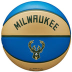 Wilson NBA Team City Edition Milwaukee Bucks Ball WZ4016517ID basketball Accessories/Balls/Basketball Your Sports Performance