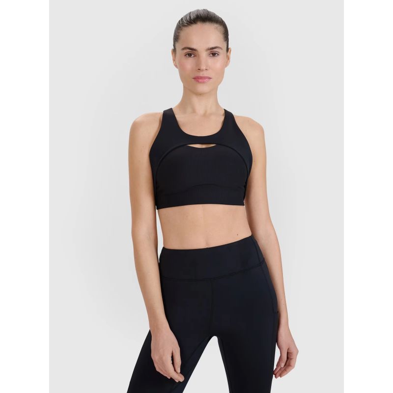 4F Women's Medium Support Training Bra 4FWSS25USBAF150-20S *Kategoria tymczasowa Your Sports Performance