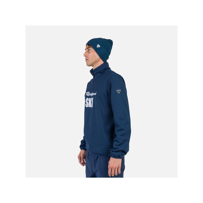 Rossignol Signature Ski Hz Fleece Navy Blue Sweatshirt Rossignol