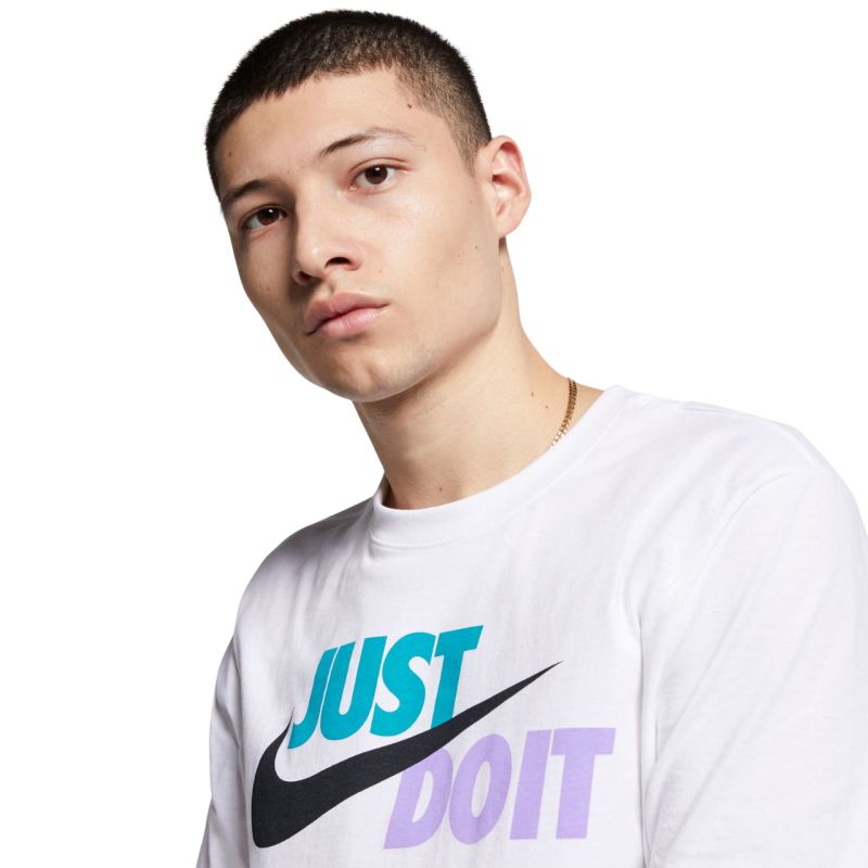 Men’s Tee Just Do It Swoosh T-Shirt White AR5006 101