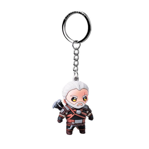 3D Good Loot The Witcher Geralt of Rivia keychain Import z Action/Gadżety dla graczy/Breloczki Your Sports Performance