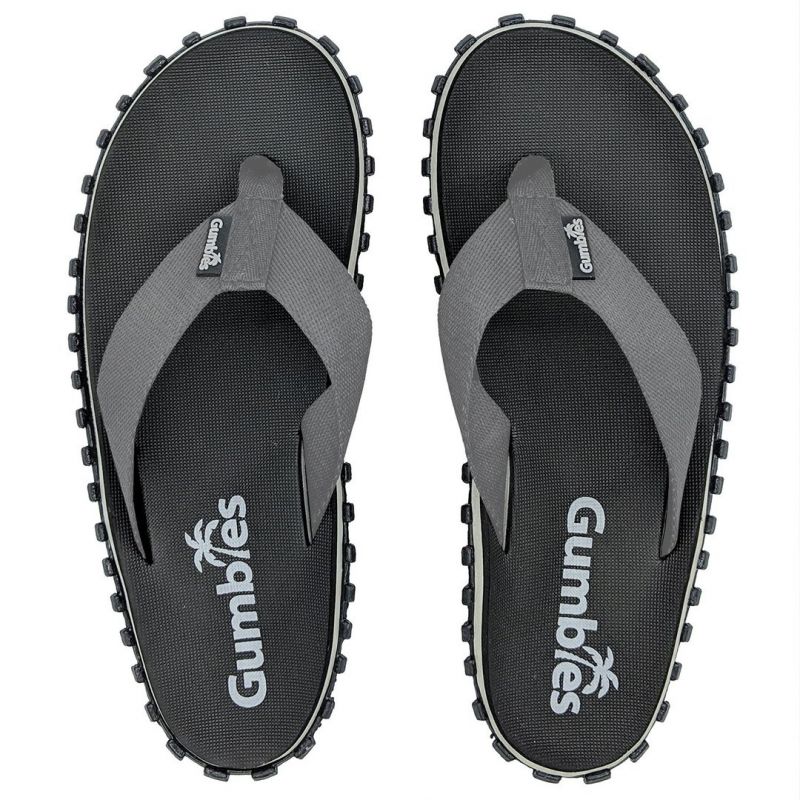 Gumbies - DUCKBILL unisex flip-flops - GREY