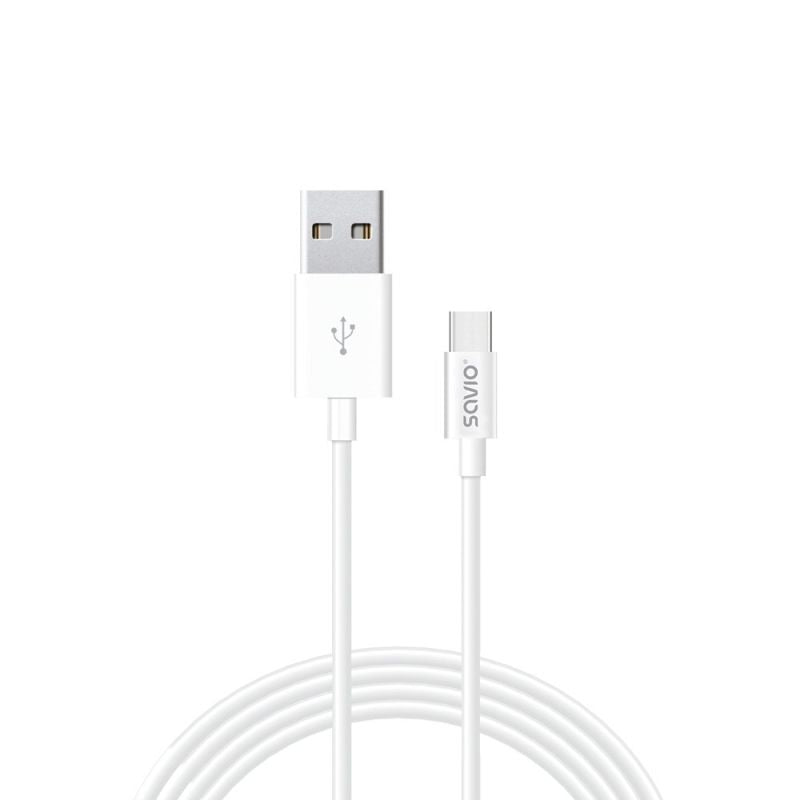 SAVIO CL-125 cable (USB type C - USB 2.0 type A; 1m; white) In preparation Your Sports Performance
