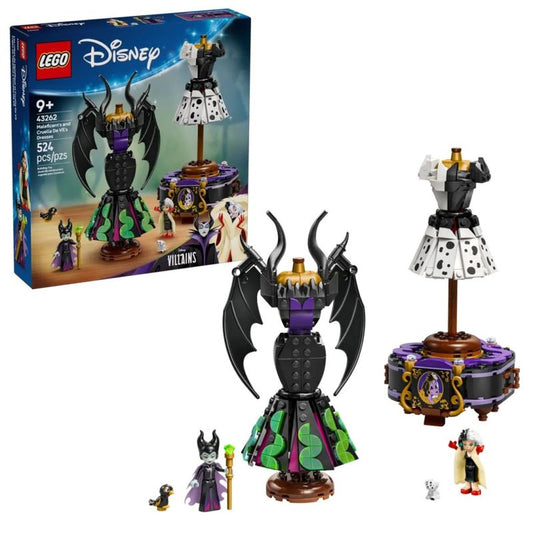 LEGO DISNEY CLASSIC 43262 Maleficent and Cruella de Vil Dresses In preparation Your Sports Performance