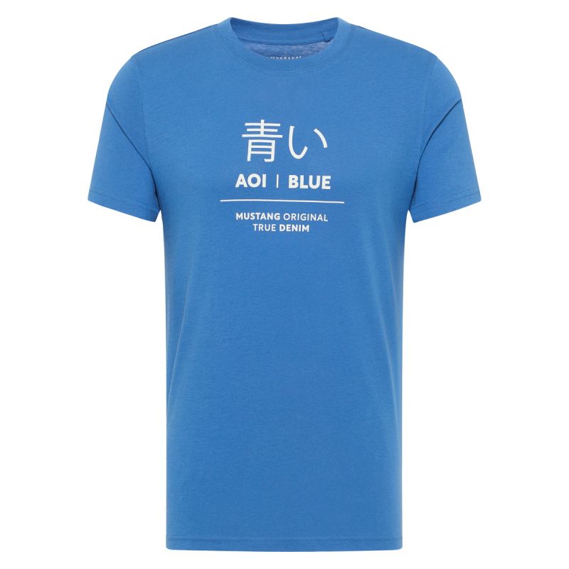Mustang T-shirt Alex C Print M 1013522 5234 Clothing/Lifestyle/T-shirts/Mustang Your Sports Performance
