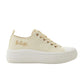 Lee Cooper women's shoes sports sneakers beige platform fashionable Lee Cooper