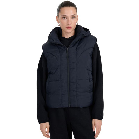 Women's vest 4F F299 deep black 4FWAW25TVJAF299 20S In preparation Your Sports Performance