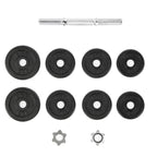 Barbell with thread SG04 15 (15 kg, 8 plates) KGHMS 17-59-120 Accessories/Training equipment/Sprzęt siłowy/Atlasy Your Sports Performance
