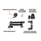Deeper Smartphone Mount Kayak&Boat Import z Action/Łowiectwo i wędkarstwo/Sonary i echosondy - akcesoria Your Sports Performance