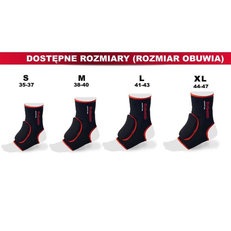 ANKLE PROTECTORS WITH PROTECTIVE LAYER - S DBX Bushido