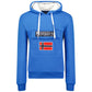 Geographical Norway Gadrien DB 054 M WW6115H/GN-Royal Blue / White sweatshirt Clothing/Outdoor/Geographical Norway Your Sports Performance