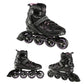 NILS EXTREME NA9157 ROLLER SKATES BLACK AND PURPLE SIZE 44 Import z Action/Skating/Rolki, wrotki Your Sports Performance