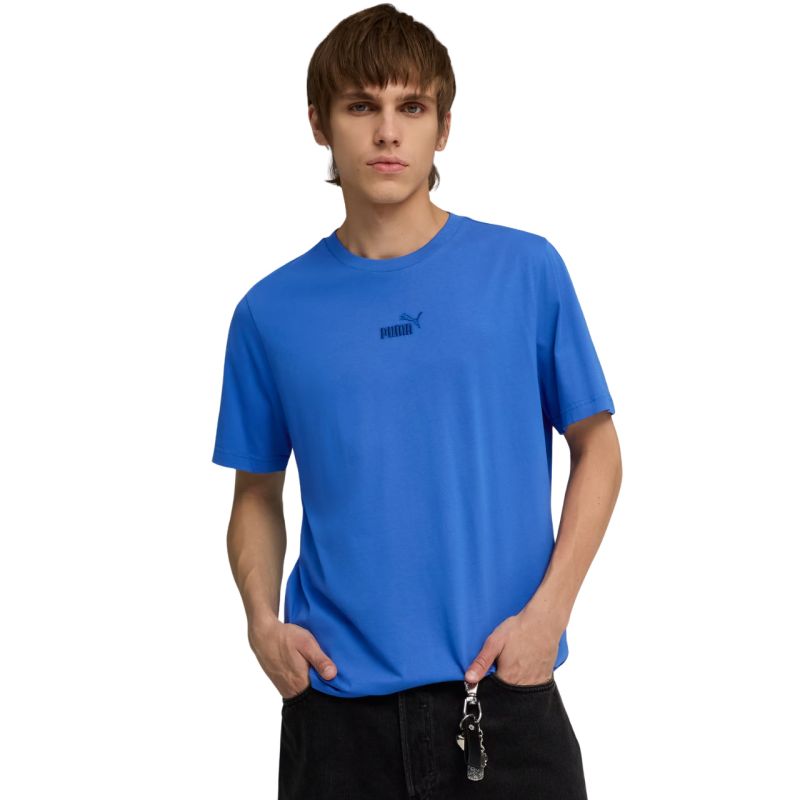 Men's Puma ESS Small No.1 Logo Centered Tee Blue 692912 23
