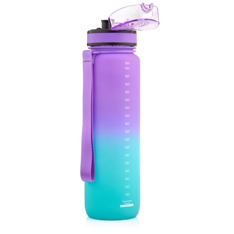Meteor Bottle 1000 ml 17664 purple/blue Accessories/Training equipment/pozostałe Your Sports Performance