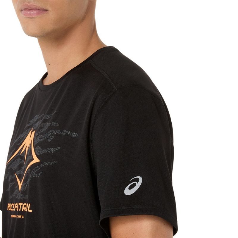 Asics Fujitrail Logo SS Top M 2011D390001 Clothing/Running Asics