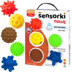 TULLO Sensory Balls Sensory Balls without holes, 5 pcs. (Gry i zabawki) Edukacja i rozwój/Medyczne Your Sports Performance