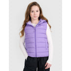 Girls' down vest with synthetic filling 4F 4FJRAW25TVJAF322-51S 4f