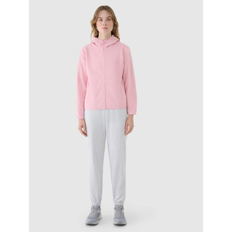 Women's regular fleece with hood 4F 4FWSS25TFLEF323-56S *Kategoria tymczasowa Your Sports Performance
