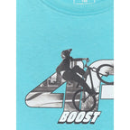 Boy's regular sleeveless T-shirt with print 4F 4FJRSS26TSLEM354-047S 4f