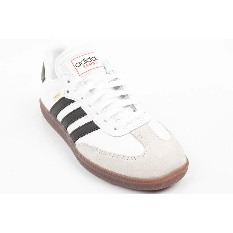 Adidas sports shoes sneakers Samba fashionable leather white